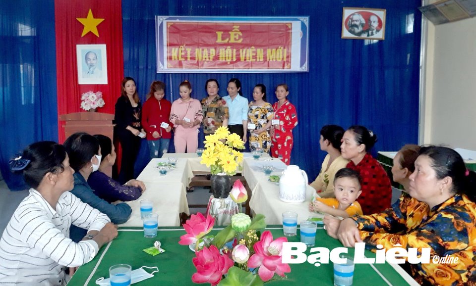 Hội LHPN xã Phong Thạnh Tây A: Chung sức xây dựng nông thôn mới