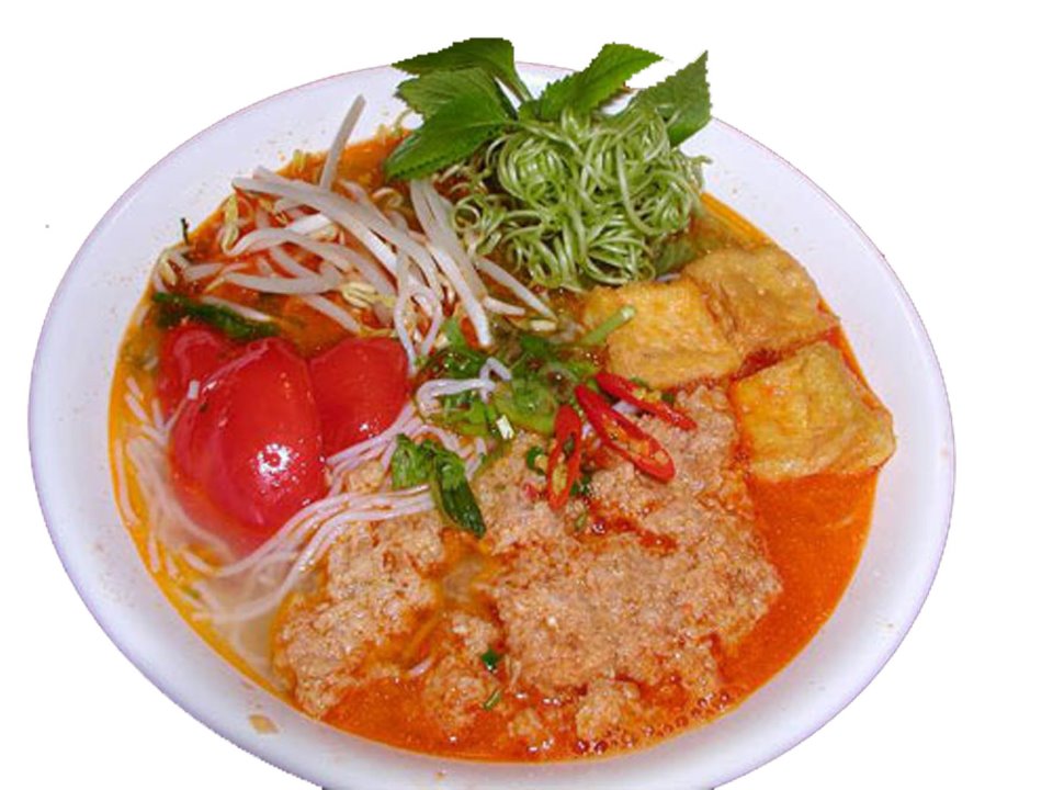 Cua đồng nấu bún riêu