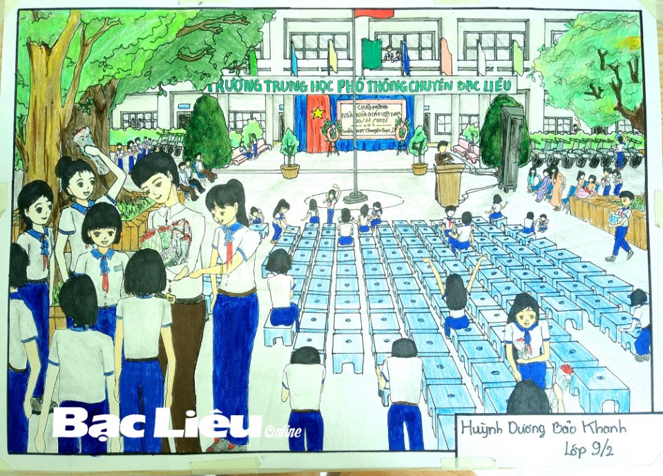 Ngày 20/11 là ngày trọng đại của giáo viên cũng như toàn thể giáo dục Việt Nam. Cùng nhau bày tỏ lòng tri ân và tôn vinh những người thầy đã dày công giáo dục chúng ta bằng những tác phẩm tranh đầy ý nghĩa vào năm nay nhé!